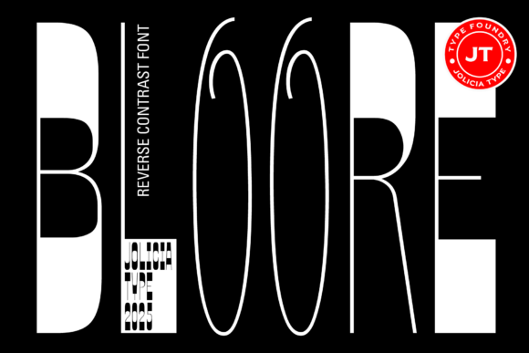 Bloore: A High-Contrast Display Typeface for Editorial Impact