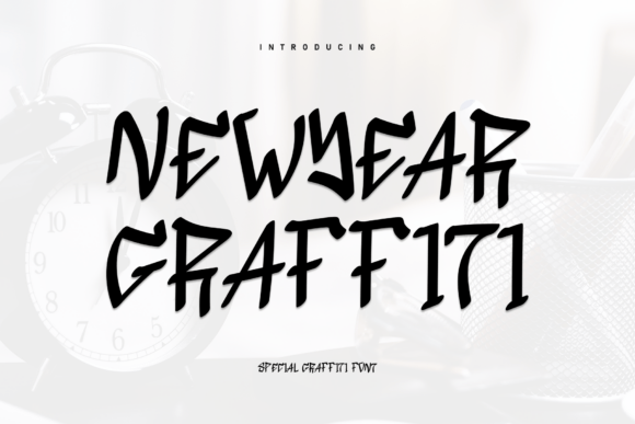 Boost Your Brand with Newyear Graffiti Display Font