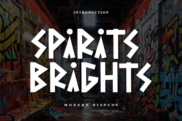 Boosting Brand Impact with Spirits Brights Display Fonts