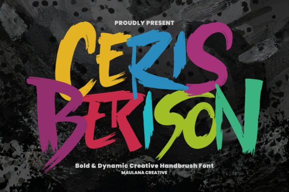 Ceris Berison: A Bold Display Font for Editorial Impact