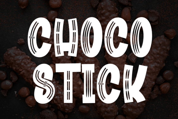 Choco Stick Font: The Perfect Display Typeface for Makers
