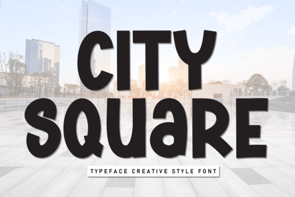 City Square: A Whimsical Handwritten Display Font for Makers