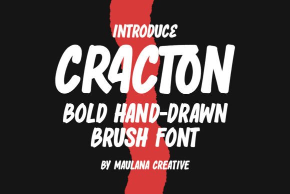 Cracton: The Bold Display Font for Web Impact