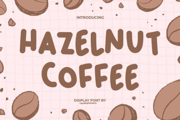 Designing Playful Headers with Hazelnut Coffee Font