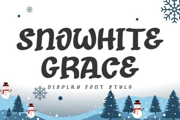 Designing with Snowhite Grace: A Playful Display Font for Brands