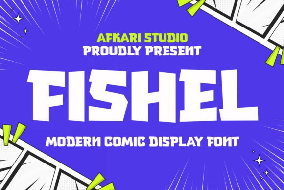 Fishel: A Modern Comic Typeface for Editorial Joy