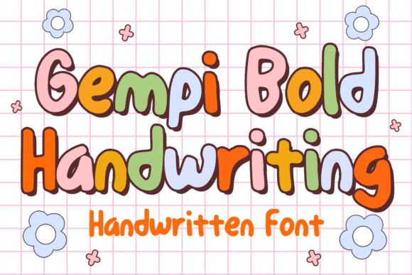 Gempi Bold Handwriting: A Playful Display Font for Web Design