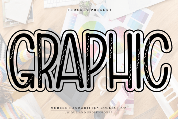 Graphic: A Bold Display Font for Editorial Impact