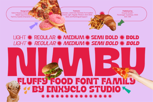 Nimbu: The Perfect Display Font for Food Brands