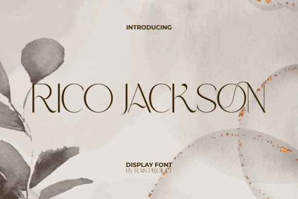 Rico Jackson Font: Elevate Your Brand with Modern Elegance