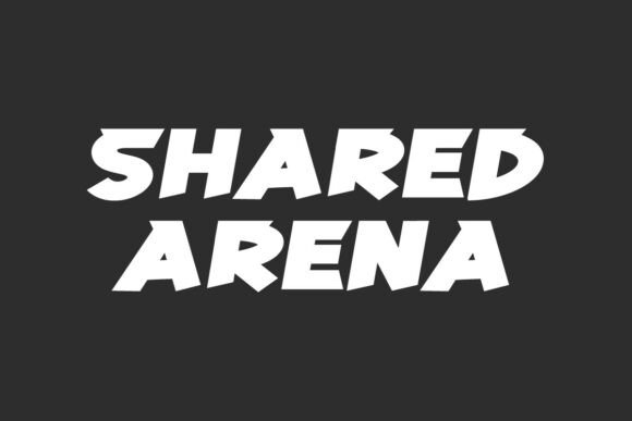 Shared Arena: The Perfect Display Font for Makers