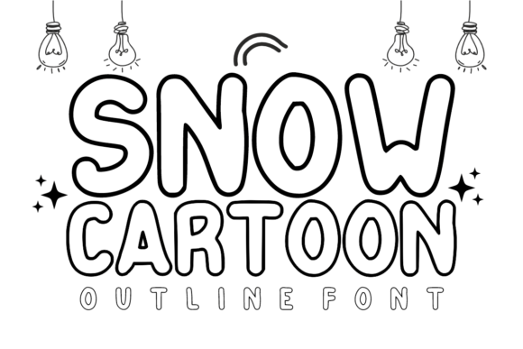 Snow Cartoon: A Playful Display Font for Makers