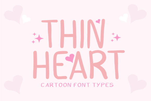 Thin Heart: The Romantic Display Font for Modern Branding