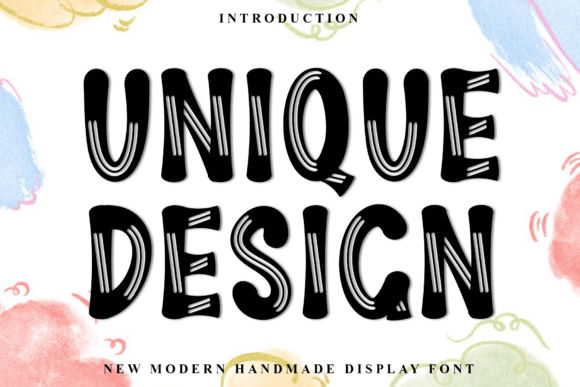 Unique Design: A Warm Typeface for Editorial Layouts