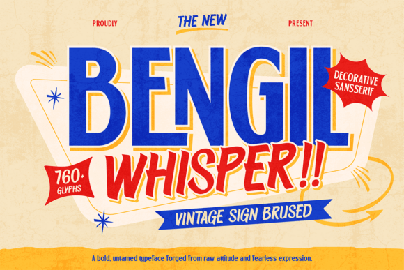 Using Bengil Whisper Display Fonts for Bold Web Headers