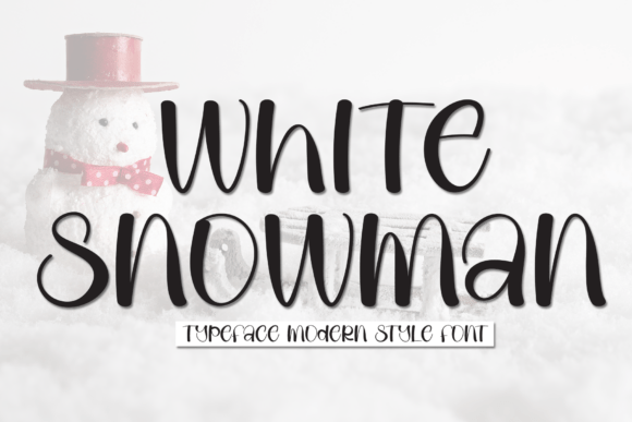 White Snowman: The Modern Script Font for Viral Content